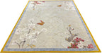 Rich Terracotta Wave Hand Tufted Carpet