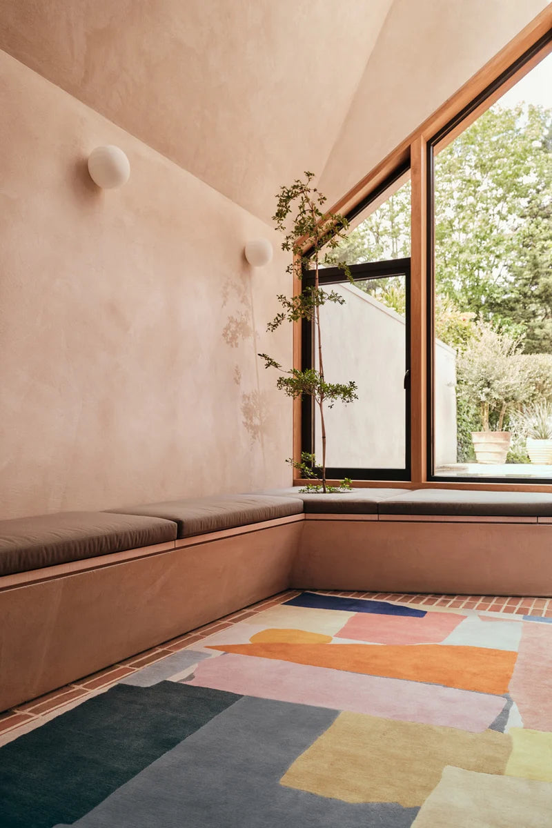 Organic Wood Sculpture Hand Tufted Carpets & Rugs