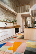 Organic Wood Sculpture Hand Tufted Carpets & Rugs