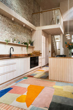 Organic Wood Sculpture Hand Tufted Carpets & Rugs