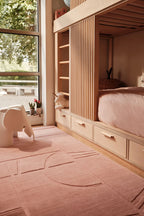 Edo Blush Hand Tufted Carpet