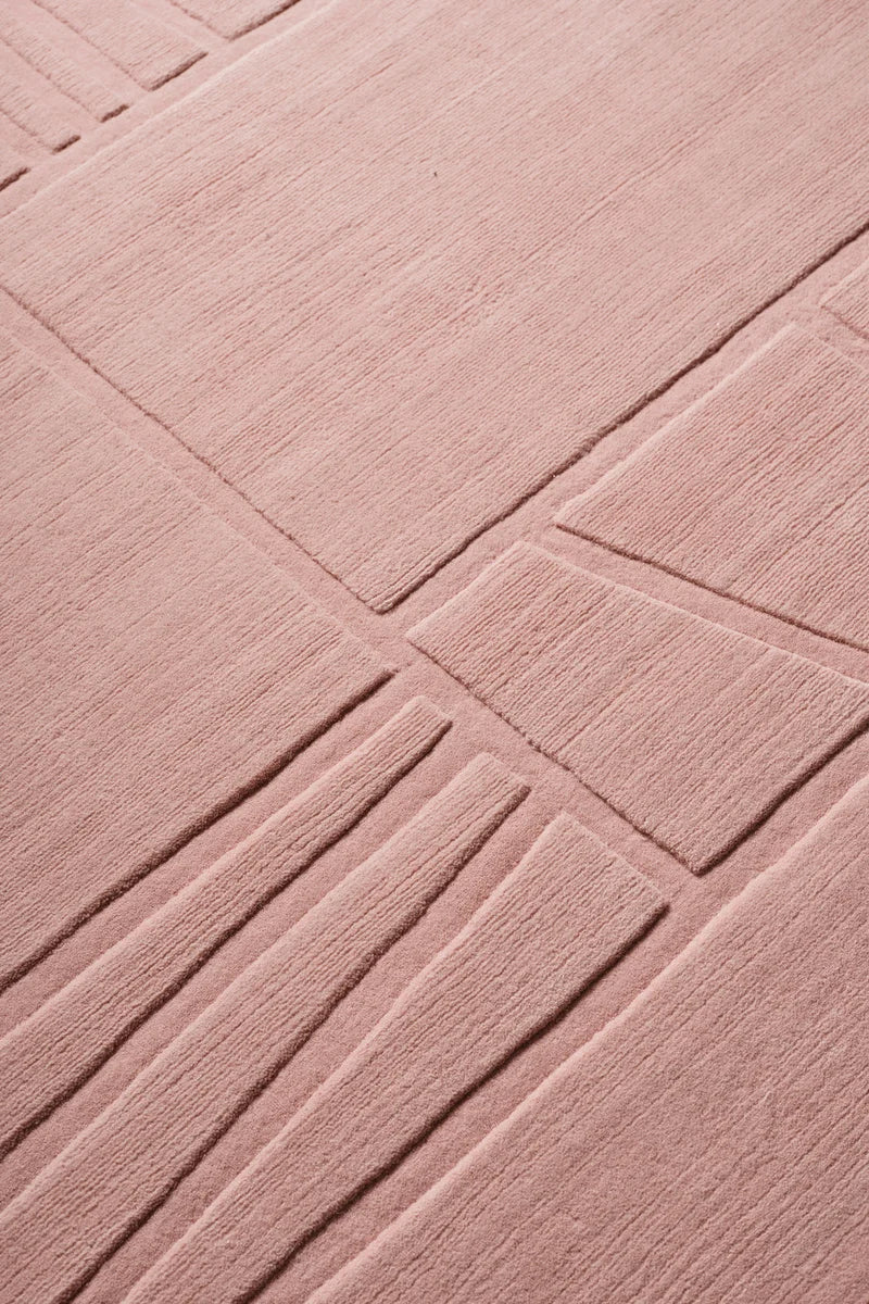 Edo Blush Hand Tufted Carpet
