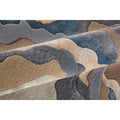 Aura Hand Tufted Bamboo Silk Carpet – Ivory – 5 × 8 ft