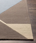 Persian Heritage Hand Tufted Rug Geometric – 6×9 ft