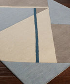Persian Heritage Hand Tufted Rug Geometric – 6×9 ft