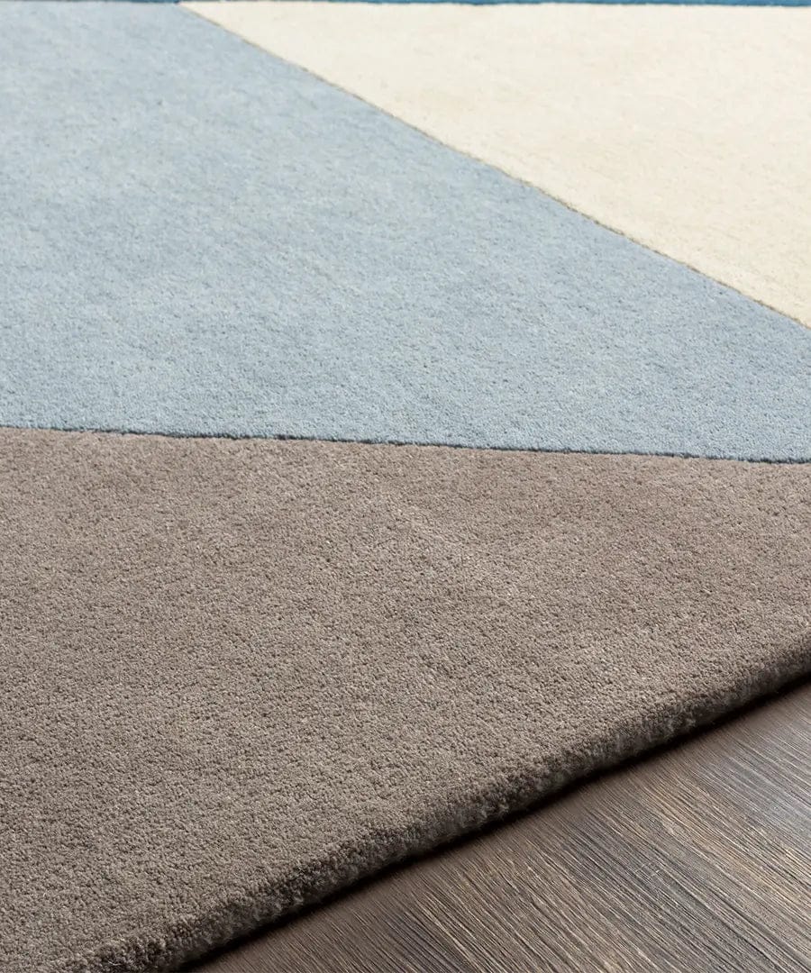 Persian Heritage Hand Tufted Rug Geometric – 6×9 ft
