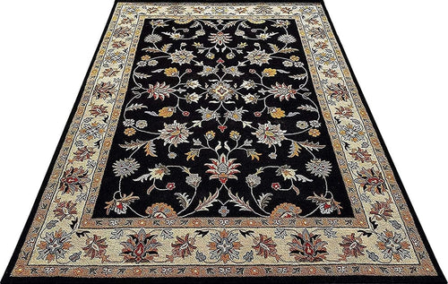 Cotton Hand Tufted Carpets Terracotta – 8 × 10 ft