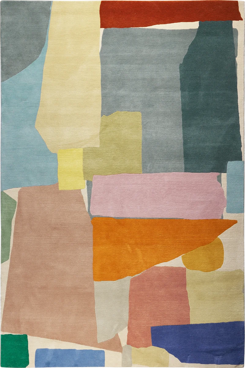 Organic Wood Sculpture Hand Tufted Carpets & Rugs