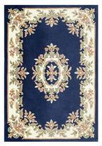 Designer Hand Tufted Carpets Navy Blue – 5 × 8 ft