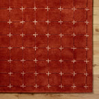 Soft Plush Terracotta Living Room Hand Tufted Carpet