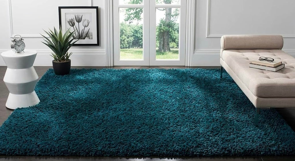 Modern Rug Soft Hand woven Plain California Premium Shaggy Carpets