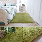 Rectangular Modern Rug Soft Hand woven Plain California Premium Shaggy Collection