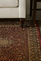 Red Luxurious, Durable & Elegant Handcrafted Hand Tufted Carpets