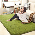 Rectangular Modern Rug Soft Hand woven Plain California Premium Shaggy Collection