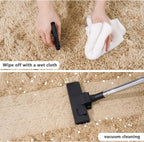 Soft Premium Polyester Fluffy Rug | Anti-Skid Small Area Shaggy Carpet