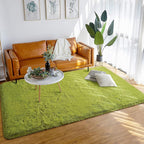 Rectangular Modern Rug Soft Hand woven Plain California Premium Shaggy Collection