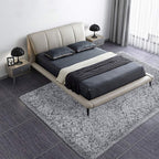 Rectangular Modern Rug Soft Hand woven Plain California Premium Shaggy Carpets