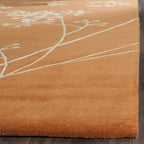 Bamboo Silk Hand Tufted Rugs Beige – 5 × 7 ft