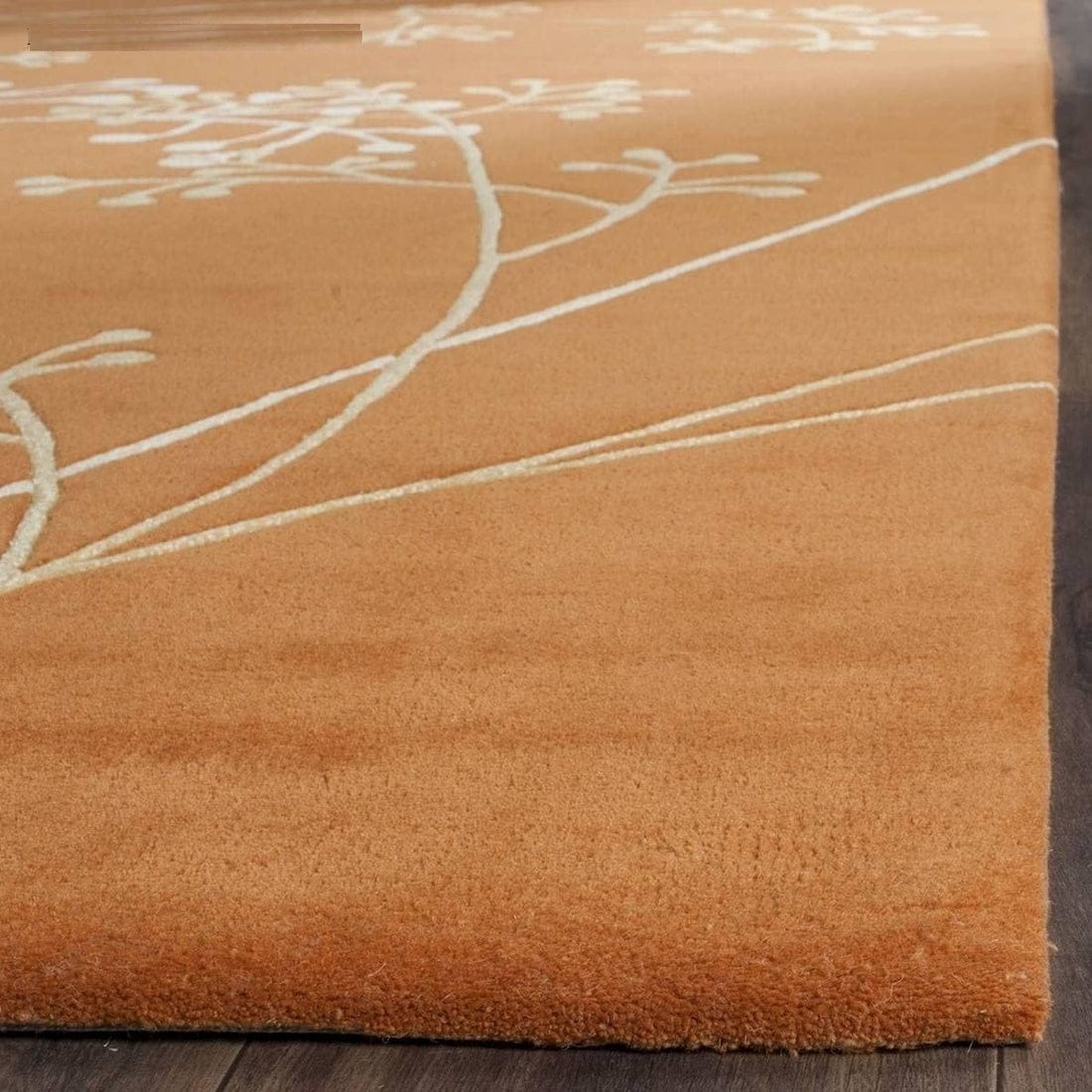 Bamboo Silk Hand Tufted Rugs Beige – 5 × 7 ft