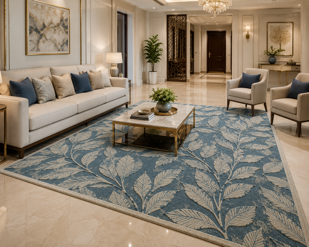 Hunod Loomed Stain Hand Tufted Carpet