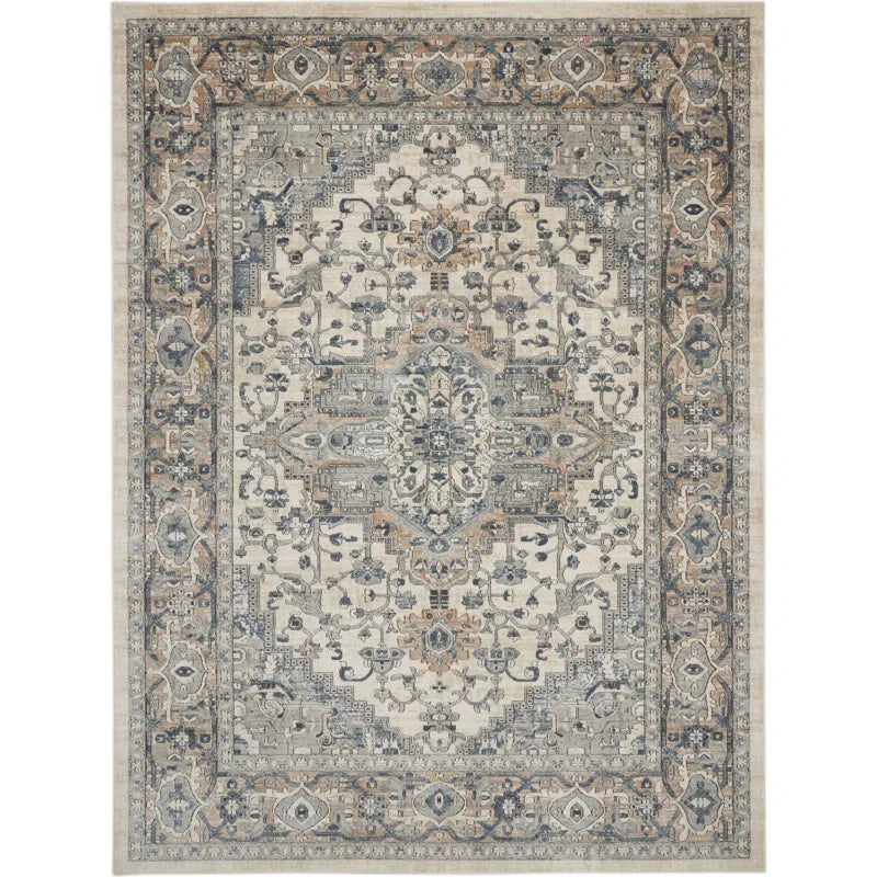 Classic Oriental Medallion Rug Hand Tufted Carpet