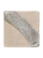 Halo Grid Designer Silk Rug Hand Tufted Carpets