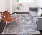 Super Soft Grey Shaggy Carpets & Rugs
