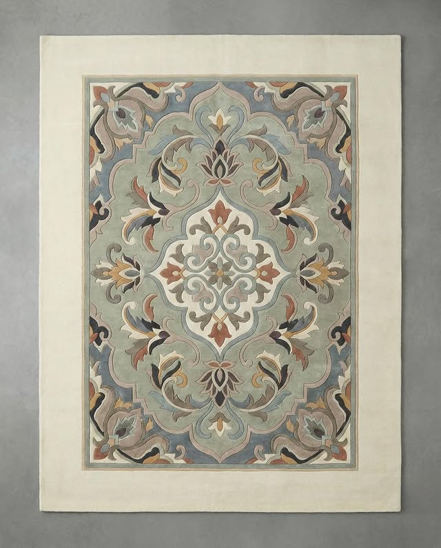 Serene Elegance Hand Tufted Carpets