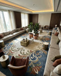 Traditional Navy Blue Hand Tufted Carpets & Rugs