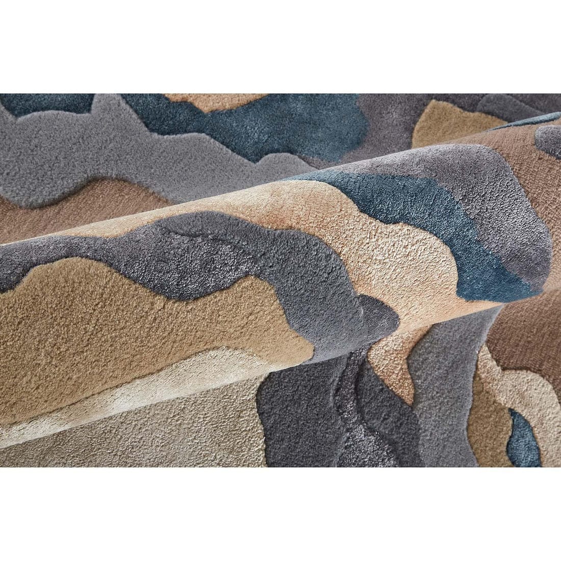 Aura Ivory Hand Tufted Carpet & Rugs