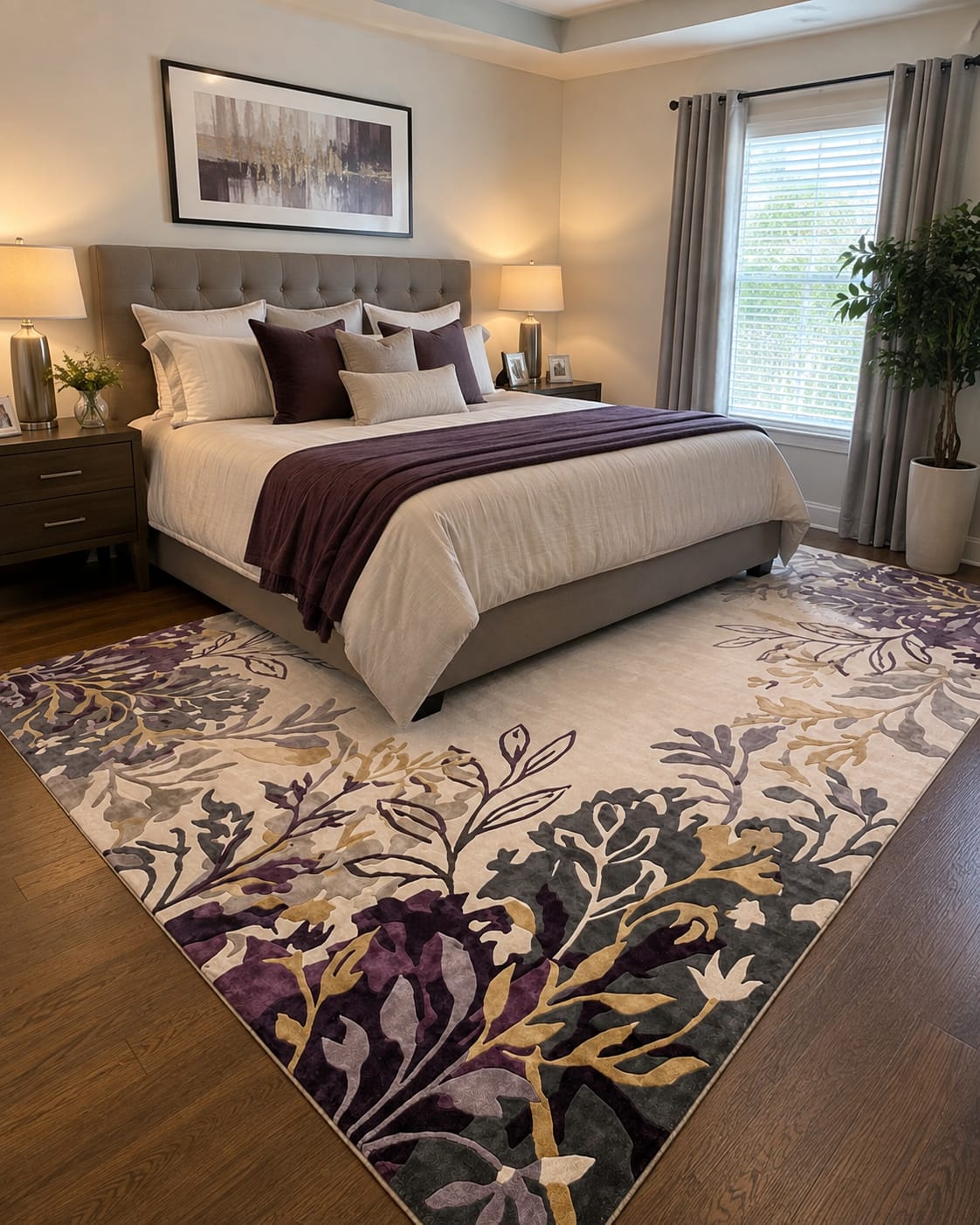 Modern Floral & Abstract Hand Tufted Carpets & Rugs