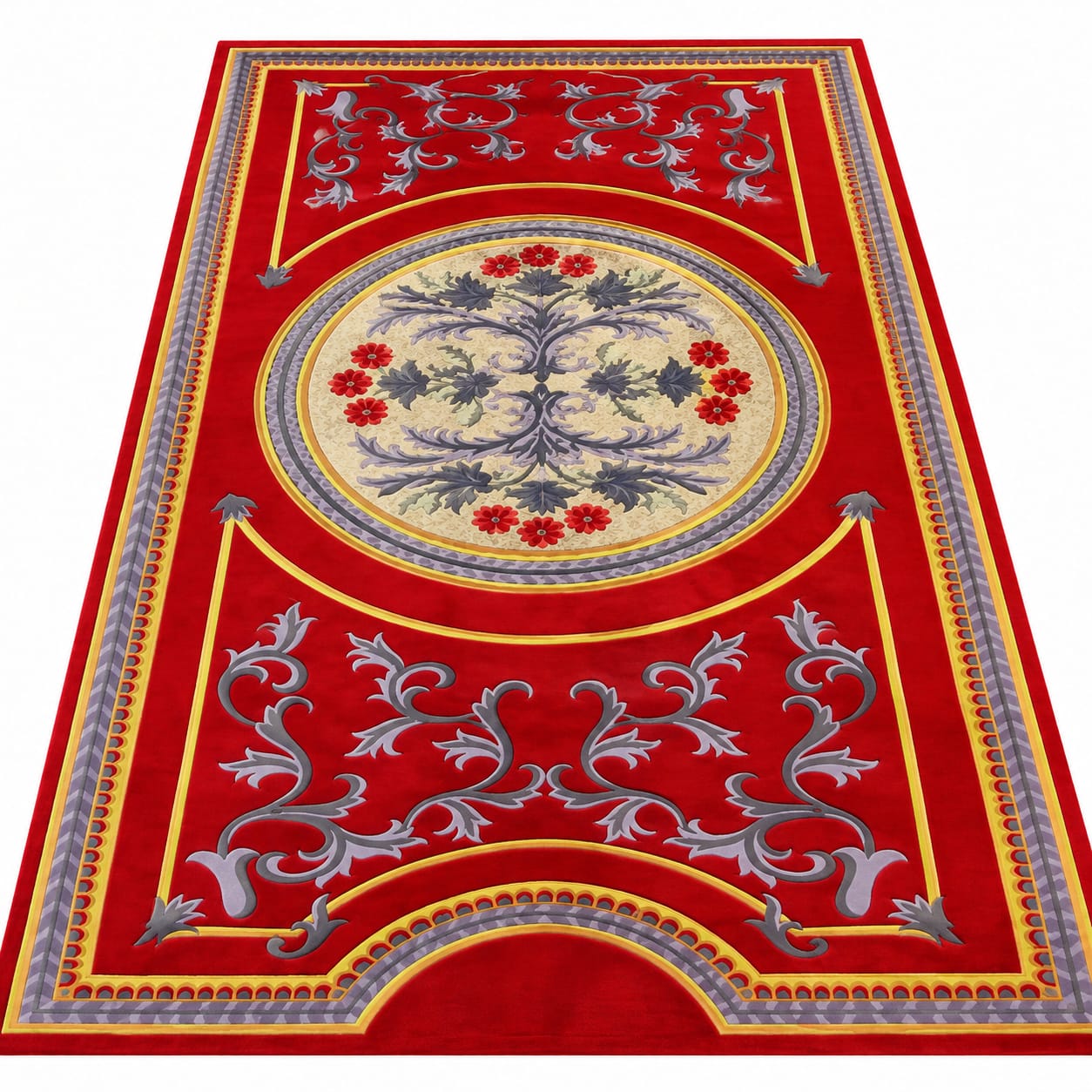 Classical Arab Middle East Design Hand Tufted Carpets & Rugs