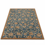 Floral Scrollwork Pattern Hand Tufted Carpets & Rugs