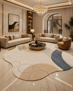 Modern Abstract Minimalist Hand Tufted Carpets & Rugs