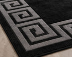 Greek Key Design Hand Tufted Carpets & Rugs