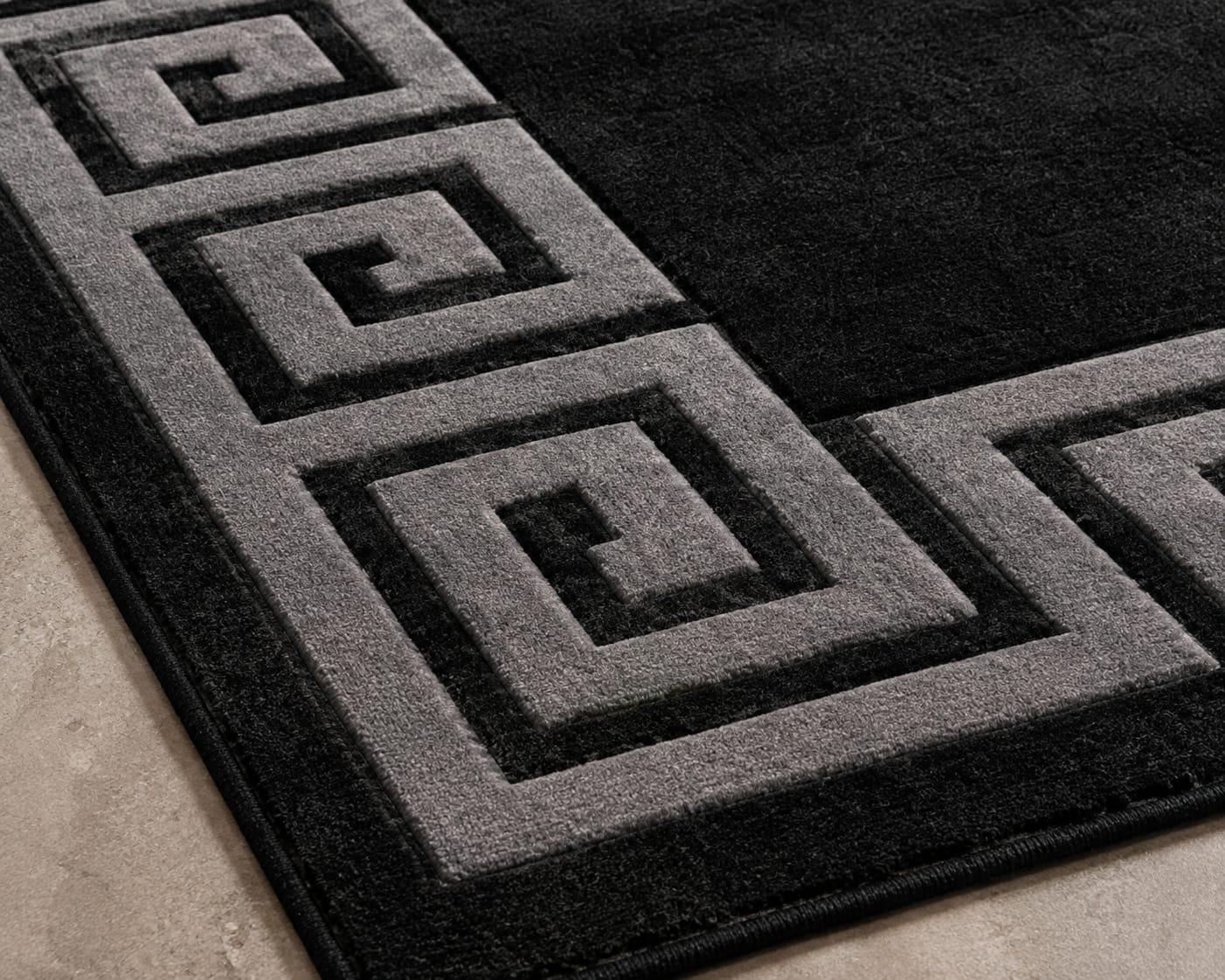 Greek Key Design Hand Tufted Carpets & Rugs