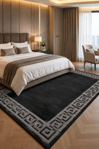 Greek Key Design Hand Tufted Carpets & Rugs