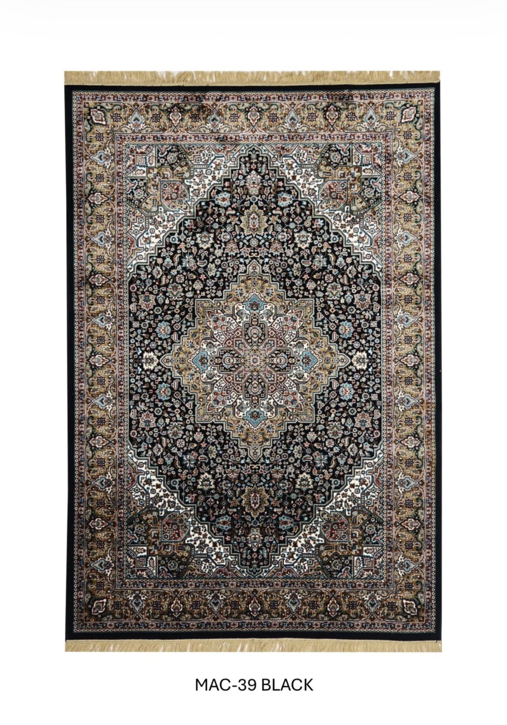 Royal Persian Heritage Rug – Midnight Medallion