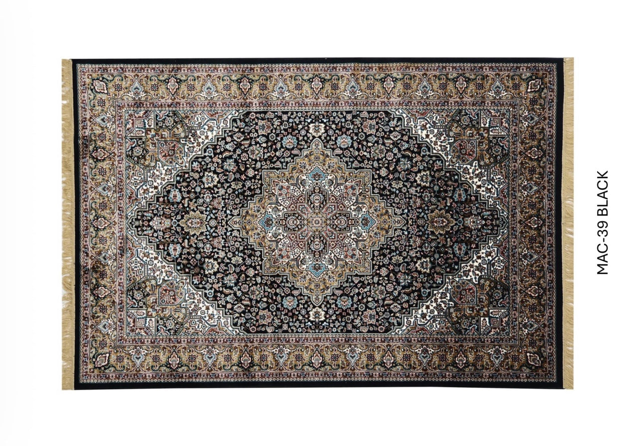 Floral borders in ivory Persian Medallion Carpets & Rugs