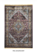 Persian Midnight Medallion Rug – Classic Floral Border