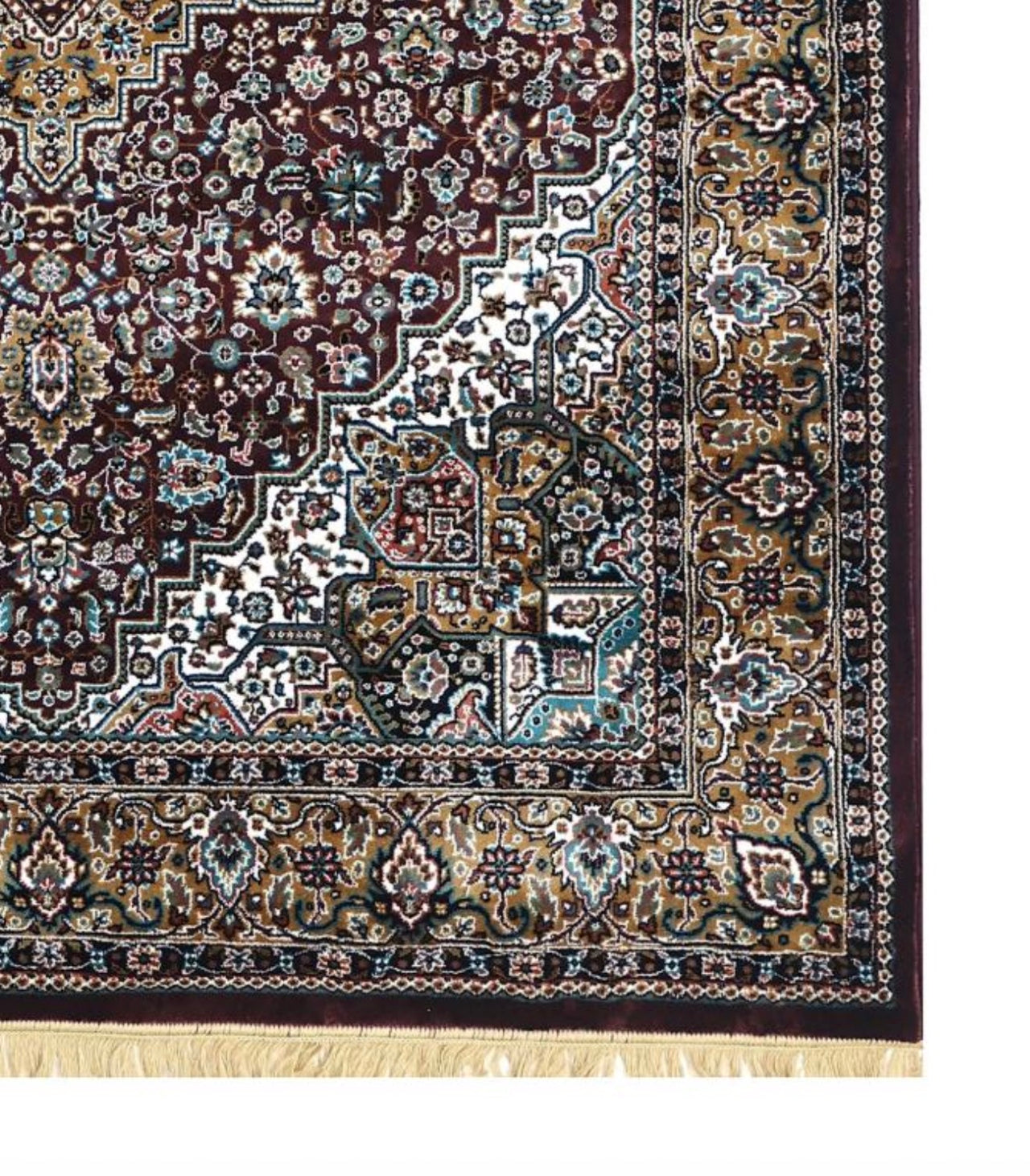 Burgundy Heritage Persian Medallion Carpets & Rugs