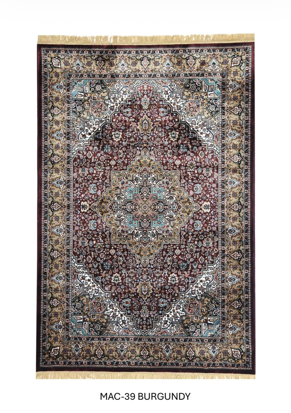Burgundy Heritage Persian Medallion Carpets & Rugs