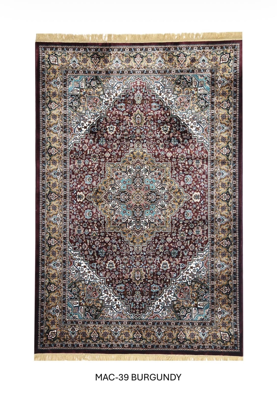 Burgundy Heritage Persian Medallion Carpets & Rugs