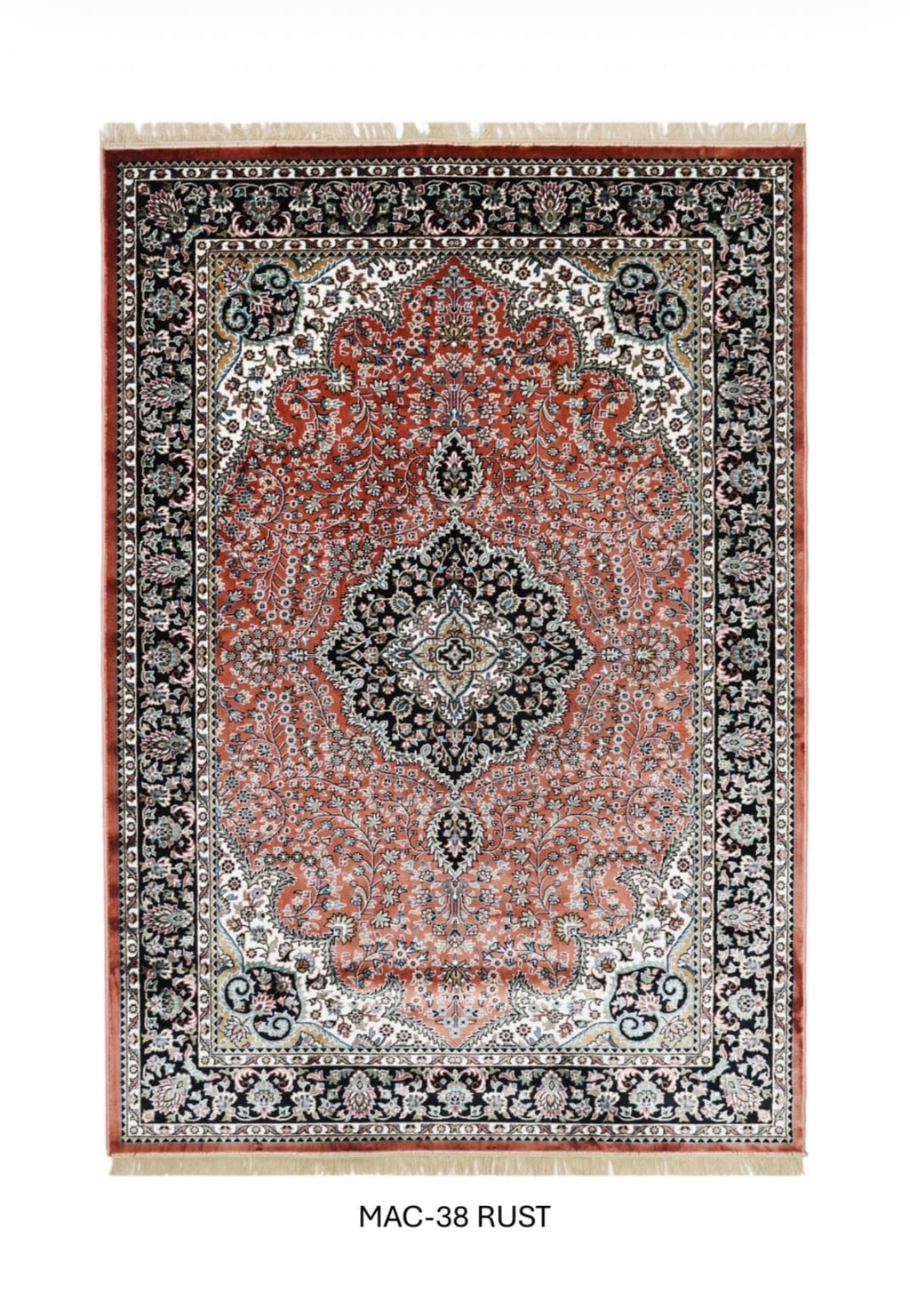 Red Persian Silk Carpet & Rugs