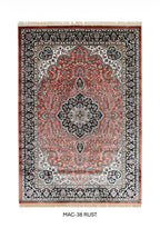 Red Persian Silk Carpet & Rugs