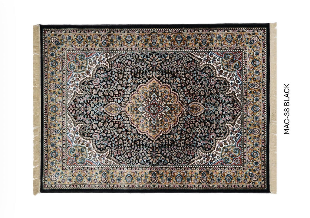 Black – Persian Medallion Rug