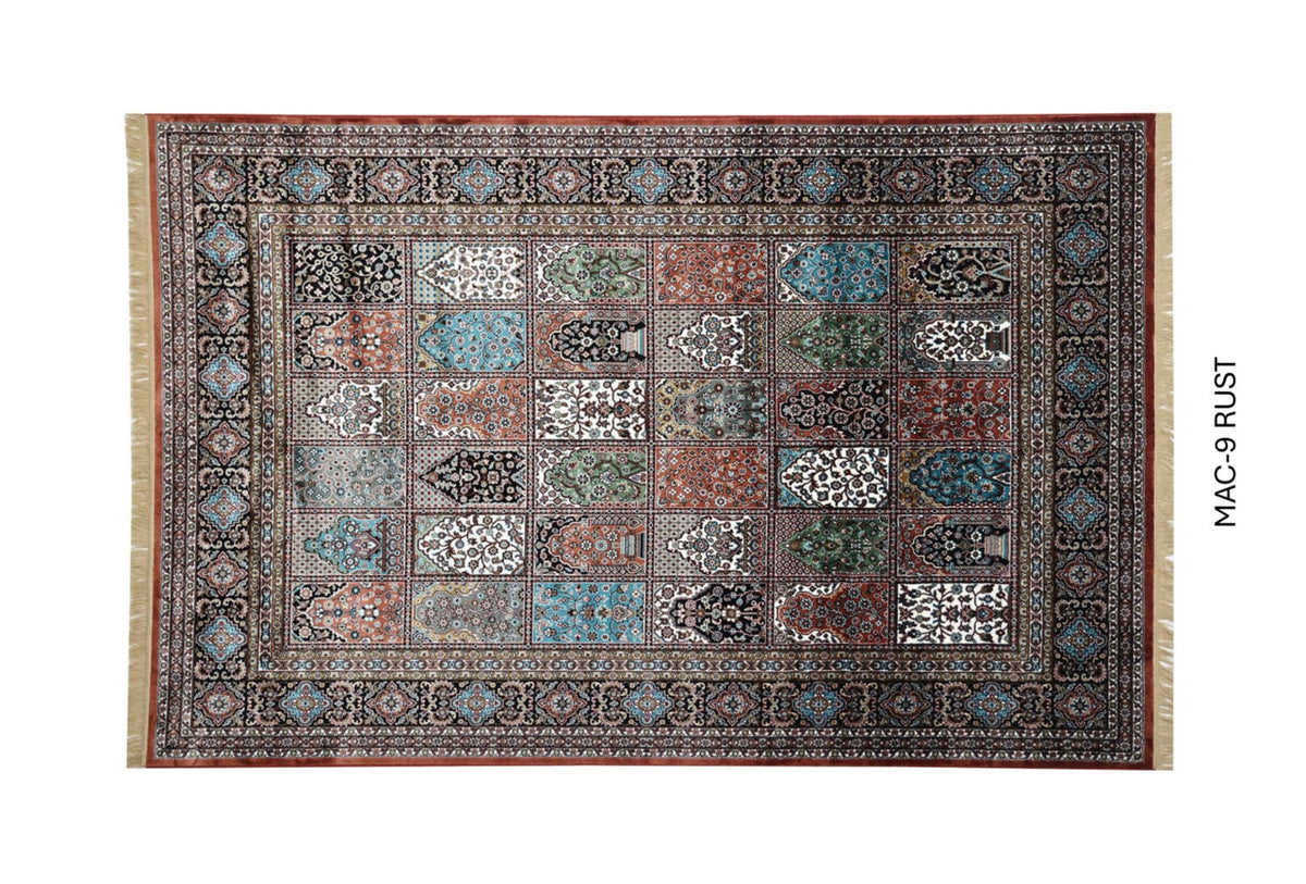 Cream – Persian Panel Garden Carpets & Rugs