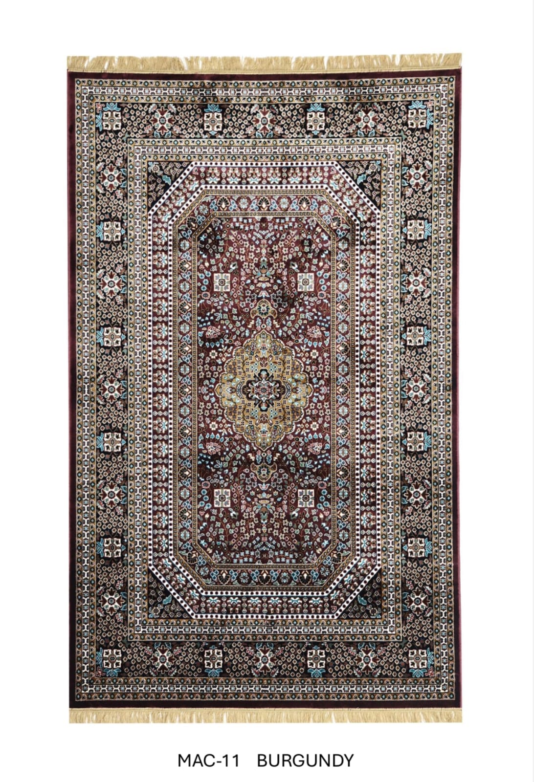 Rust – Persian Panel Garden Rug