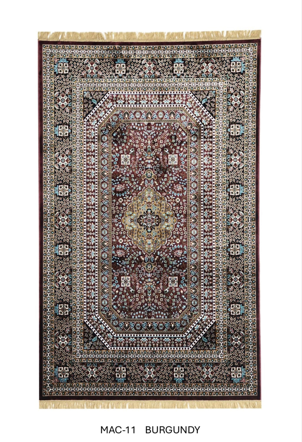 Rust – Persian Panel Garden Rug