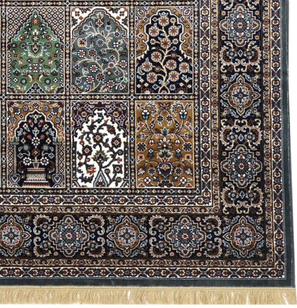 Grey – Persian Panel Garden Rug